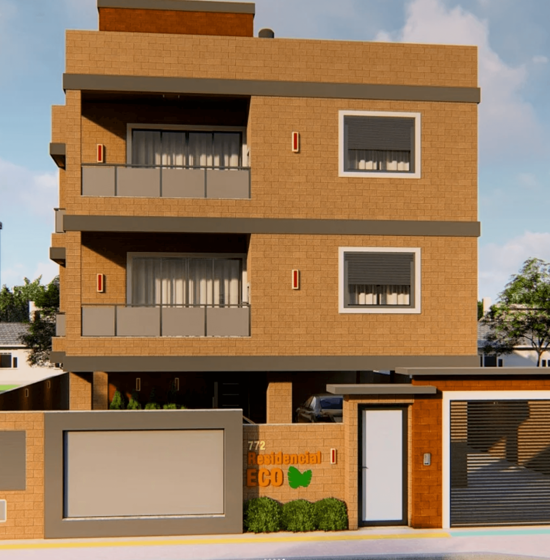 Fachada frontal